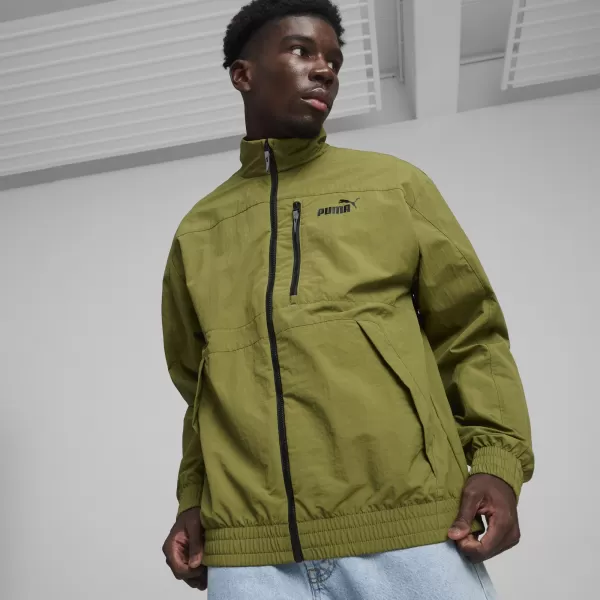  Moška jakna PUMA STYLE WINDBREAKER 623685-33 ZELENA 