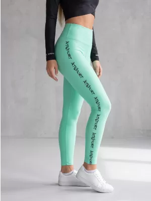 Ženske dolge premium pajkice ALTISPORT VOJ/ALW021LEG01 TURKIZNA