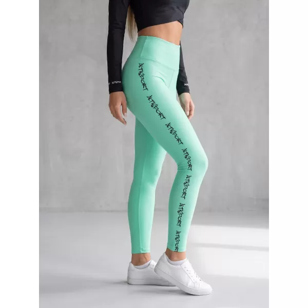  Ženske dolge premium pajkice ALTISPORT VOJ/ALW021LEG01 TURKIZNA 