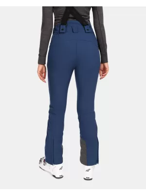 Ženske softshell smučarske hlače KILPI RHEA-W UL0407KI TEMNO MODRA