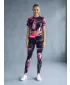 Ženske dolge premium pajkice ALTISPORT VOJ/ALW010LEG01 ČRNA/SVETLO ROZA