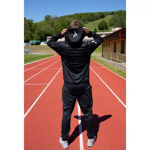  Moški vrhunski funkcionalni pulover ALTISPORT VOJ/ALM013MI01 ČRNA 