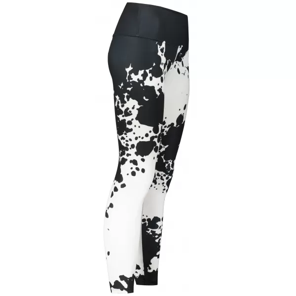  Ženske dolge premium pajkice ALTISPORT VOJ/ALW012LEG01 ČRNO/BELO 