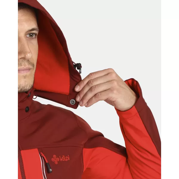 Moška softshell jakna KILPI RAVIO-M UM0126KI RDEČA 
