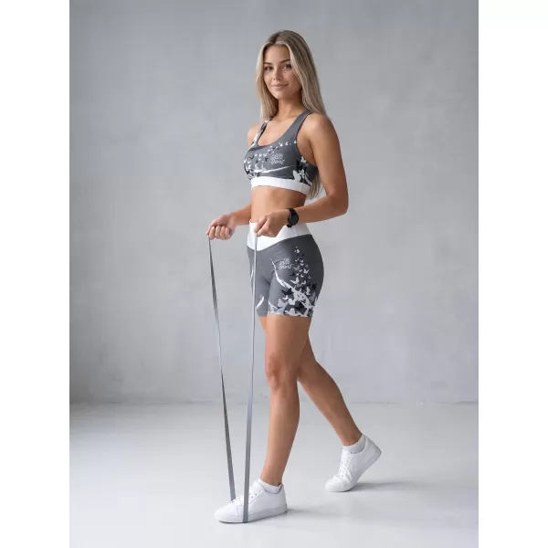  Ženske kratke premium pajkice ALTISPORT VOJ/ALW022LEG03 SIVA 