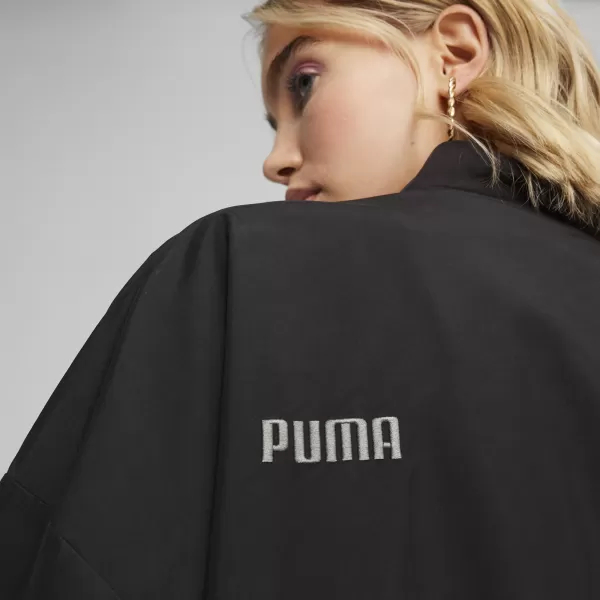  Ženska jakna PUMA STYLE JACKET 623687-01 ČRNA 
