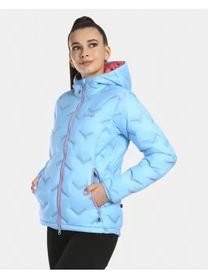 Ženska puhovka KILPI ALBERTA-W UL0134KI MODRA