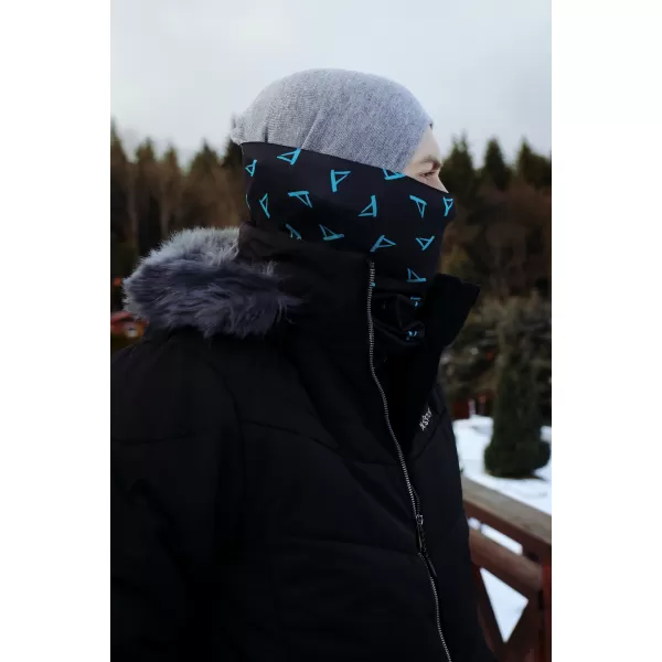  Kravata ALTISPORT VOJ/ALU013NAK01 ČRNA/SMARAGDNA 