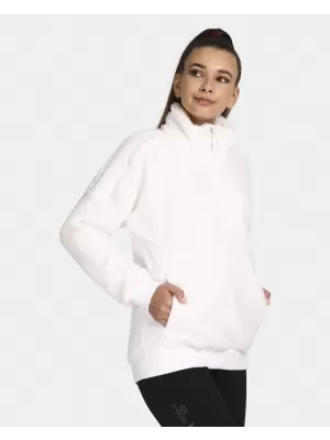 Topel ženski pulover KILPI LIVAE-W UL0214KI BELA