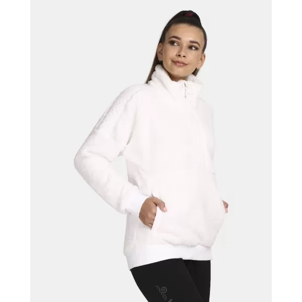  Topel ženski pulover KILPI LIVAE-W UL0214KI BELA 