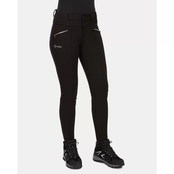  Ženske softshell hlače KILPI MAURA-W UL0411KI ČRNA 