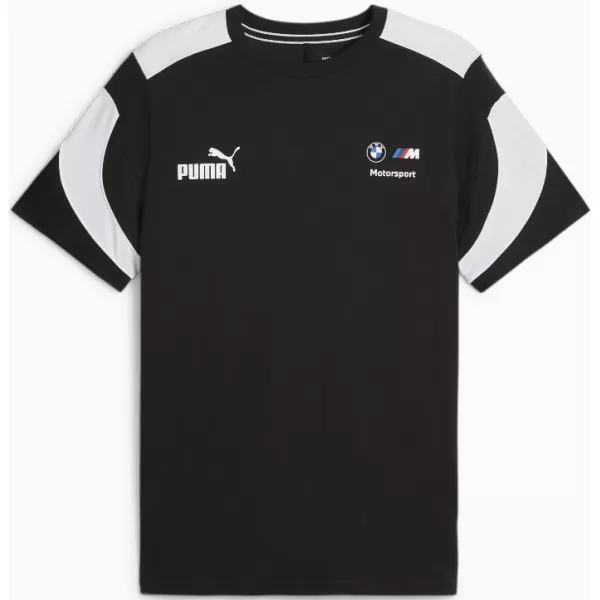  Moška majica s kratkimi rokavi PUMA BMW MMS MT7+ TEE 624141-01 ČRNA 