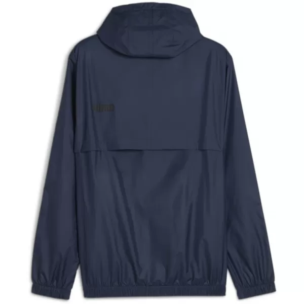  Moška vetrovka PUMA ESS SOLID WINDBREAKER 847484-14 MODRA 