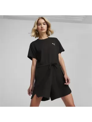 Ženski kombinezon PUMA HER SHORT JUMPSUIT 677891-01 ČRNA