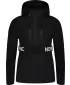 Ženska softshell smučarska jakna NORDBLANC APRES-SKI NBWJL7928 ČRNA