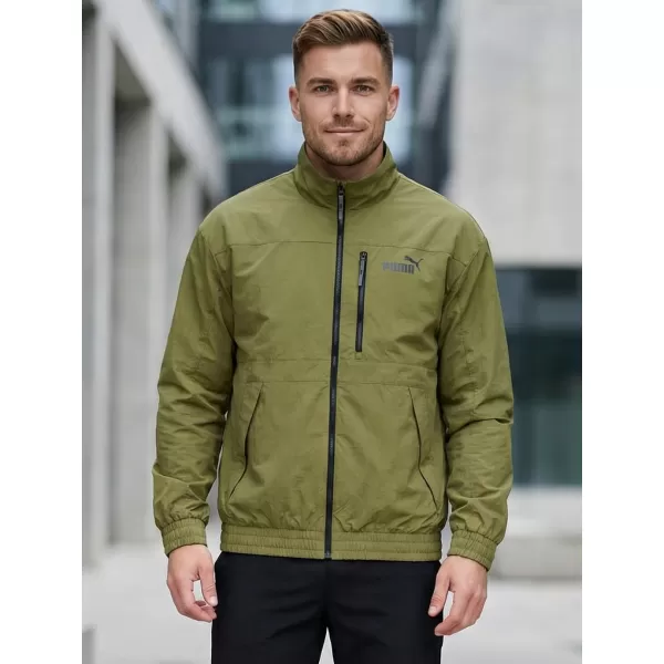 Moška jakna PUMA STYLE WINDBREAKER 623685-33 ZELENA 