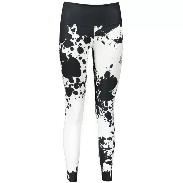  Ženske dolge premium pajkice ALTISPORT VOJ/ALW012LEG01 ČRNO/BELO 
