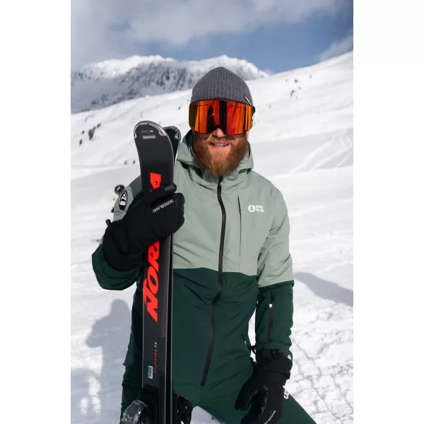  Moška smučarska jakna NORDBLANC START NBWJM7925 ZELENA 