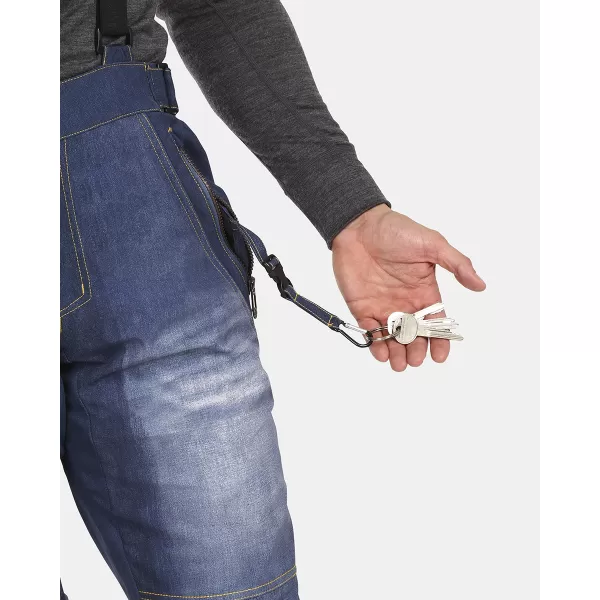  Moške smučarske hlače KILPI JEANSO-M UM0408KI TEMNO MODRA 