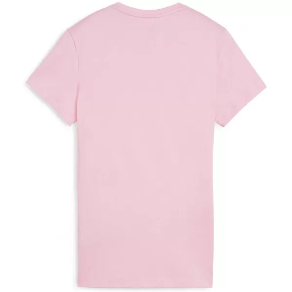  Ženska majica s kratkimi rokavi PUMA ESS LOGO TEE 586775-31 ROZA 