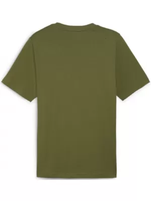 Moška majica s kratkimi rokavi PUMA ESS+ 2 COL SMALL LOGO TEE 674470-33 ZELENA