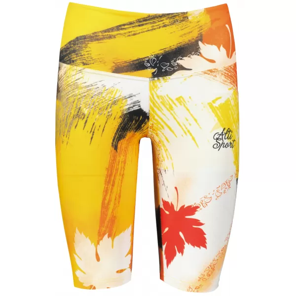  Ženske pajkice nad koleni premium ALTISPORT VOJ/ALW019LEG02 ORANŽNA 