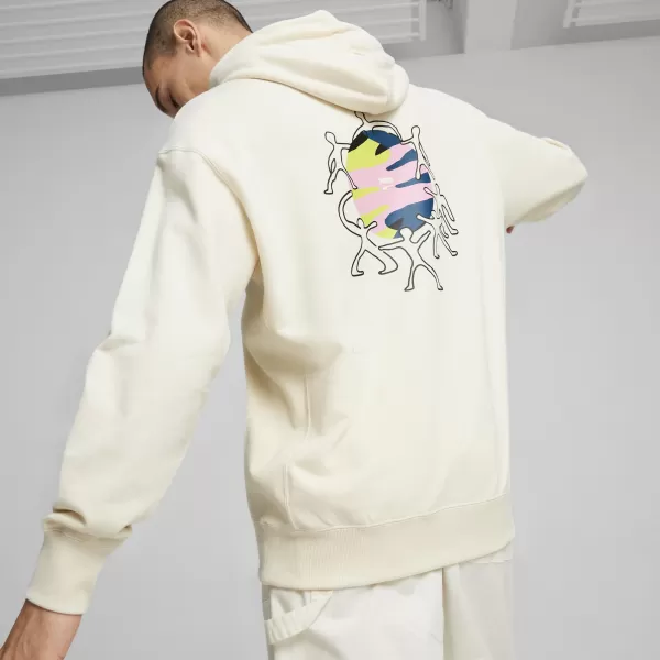  Moški pulover PUMA DOWNTOWN GRAPHIC HOODIE 624361-99 IZBRANE BARVE 