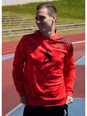 Moški vrhunski funkcionalni pulover ALTISPORT VOJ/ALM005MI01 RDEČA
