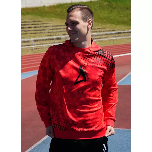  Moški vrhunski funkcionalni pulover ALTISPORT VOJ/ALM005MI01 RDEČA 