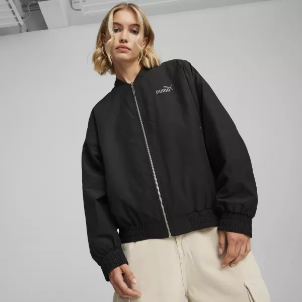  Ženska jakna PUMA STYLE JACKET 623687-01 ČRNA 