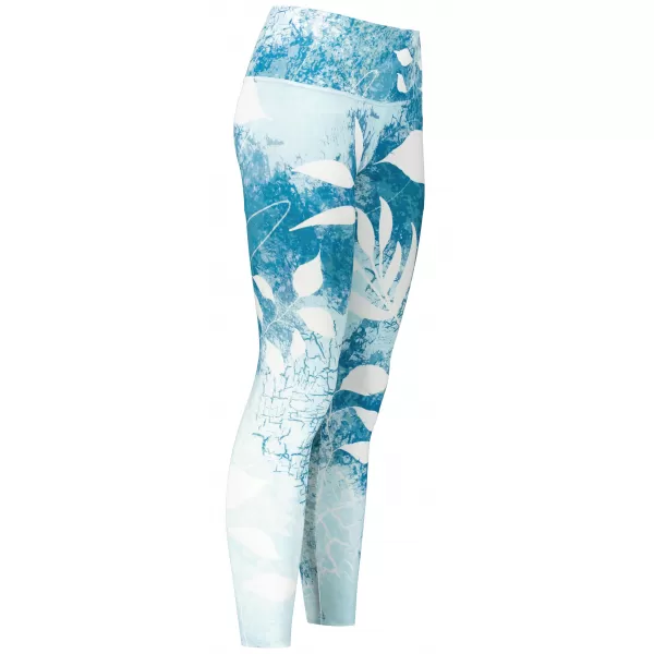  Ženske dolge premium pajkice ALTISPORT VOJ/ALW020LEG01 MODRA 