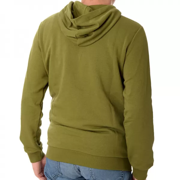  Moški pulover PUMA ESS+ 2 COL BIG LOGO HOODIE 586765-35 ZELENA 