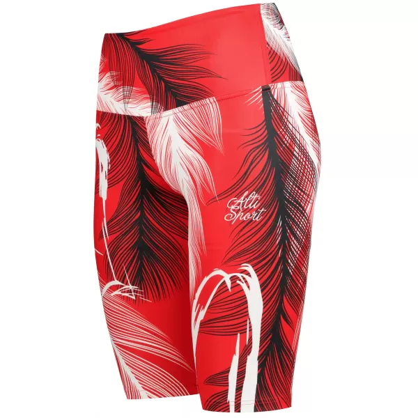  Ženske pajkice nad koleni premium ALTISPORT VOJ/ALW001LEG02 RDEČA 