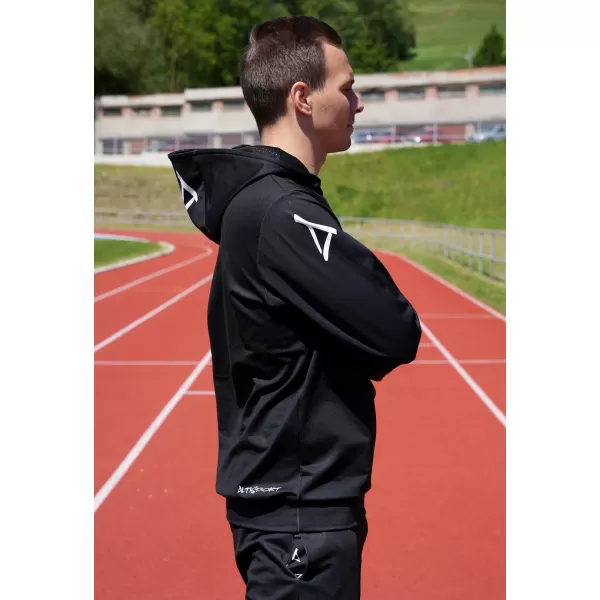  Moški vrhunski funkcionalni pulover ALTISPORT VOJ/ALM013MI01 ČRNA 
