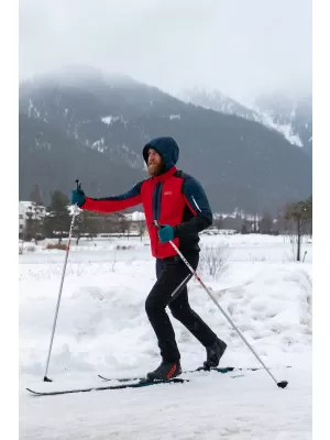 Moške izolirane softshell hlače NORDBLANC SETOF NBWPM7987 ČRNA