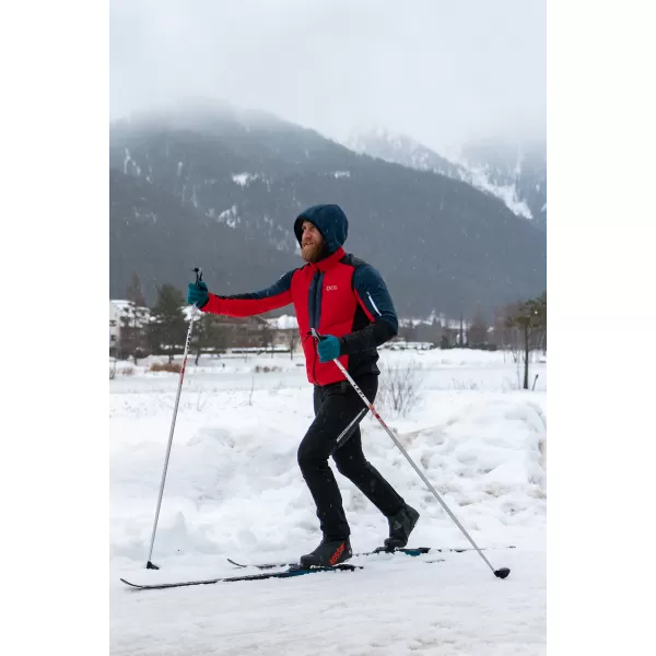  Moške izolirane softshell hlače NORDBLANC SETOF NBWPM7987 ČRNA 