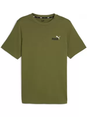 Moška majica s kratkimi rokavi PUMA ESS+ 2 COL SMALL LOGO TEE 674470-33 ZELENA