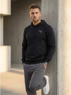 Moški pulover PUMA BETTER ESSENTIALS HOODIE 675978-01 ČRNA