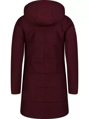 Ženski zimski plašč NORDBLANC MYSTIQUE NBWJL7943 BORDO
