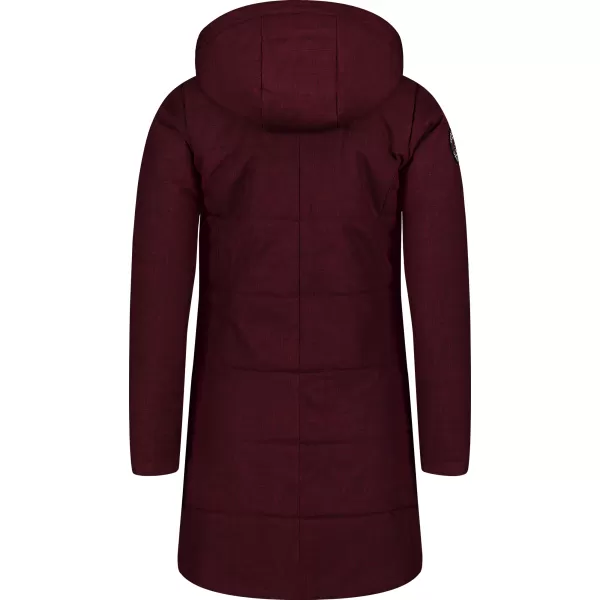  Ženski zimski plašč NORDBLANC MYSTIQUE NBWJL7943 BORDO 