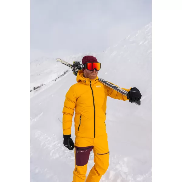  Moška zimska jakna NORDBLANC BRILLIANCY NBWJM7926 JANTAR 