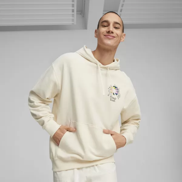  Moški pulover PUMA DOWNTOWN GRAPHIC HOODIE 624361-99 IZBRANE BARVE 