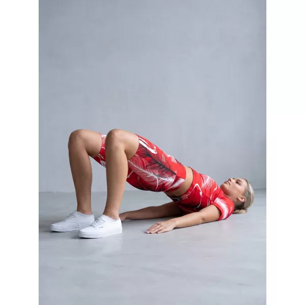  Ženske pajkice nad koleni premium ALTISPORT VOJ/ALW001LEG02 RDEČA 
