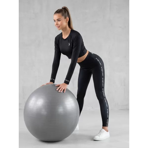  Ženske dolge premium pajkice ALTISPORT VOJ/ALW021LEG01 ČRNA 