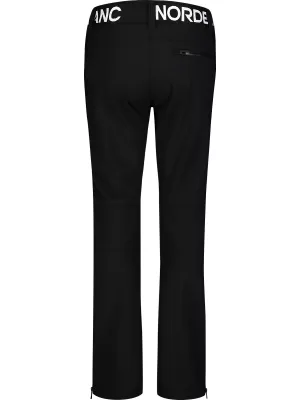 Ženske softshell smučarske hlače NORDBLANC PROFOUND NBWP7940 ČRNA