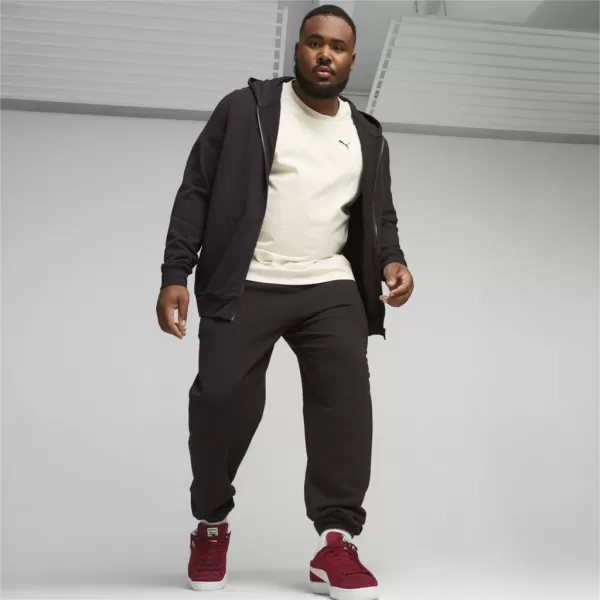  Moške trenirke PUMA BETTER ESSENTIALS SWEATPANTS 675980-01 ČRNA 