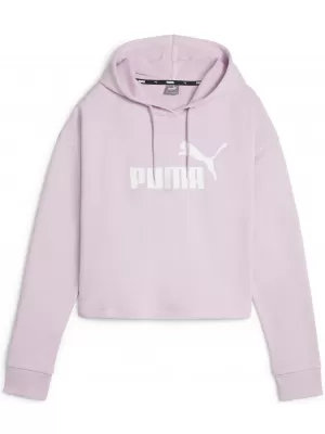 Ženski pulover PUMA ESS CROPPED LOGO HOODIE TR 586870-60 ROZA