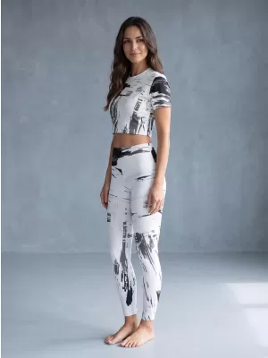 Ženske dolge premium pajkice ALTISPORT VOJ/ALW010LEG01 BELA