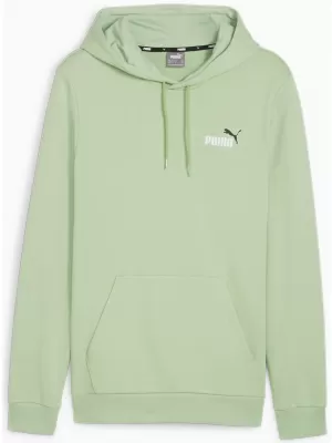 Moški pulover PUMA ESS+ 2 COL SMALL LOGO HOODIE 680990-95 ZELENA