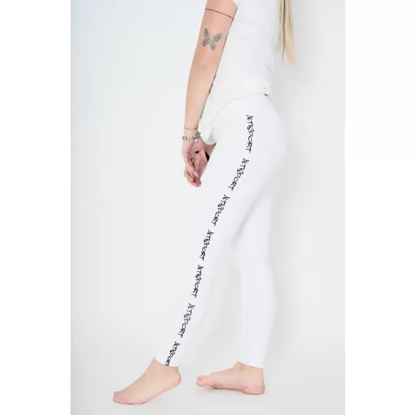  Ženske dolge premium pajkice ALTISPORT VOJ/ALW021LEG01 BELA 